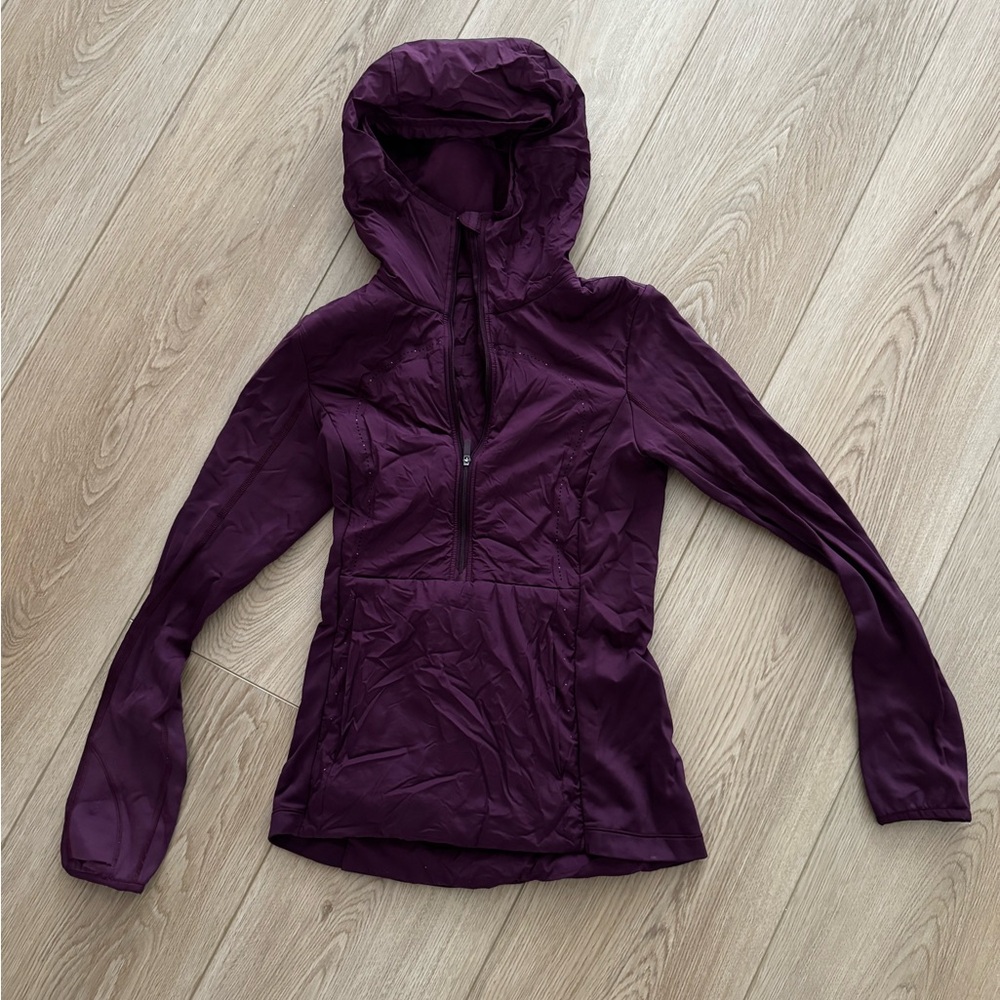 Lululemon Purple Hooded Jacket
